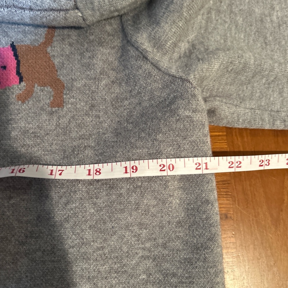 Gray Sweater with Dachshund Design - Picture 4 of 7